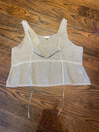 Lulu Crete Gauze Tank