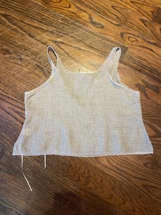 Lulu Crete Gauze Tank