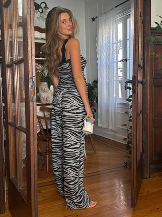 Soleil Hacci Zebra Pants