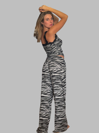 Soleil Hacci Zebra Pants