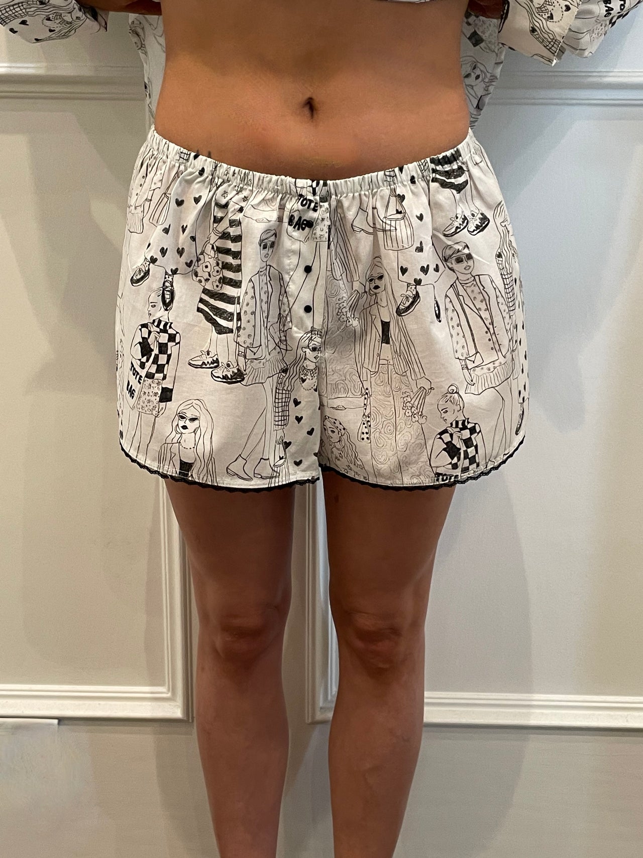 Gigi Girls Print Supima Cotton Boxers